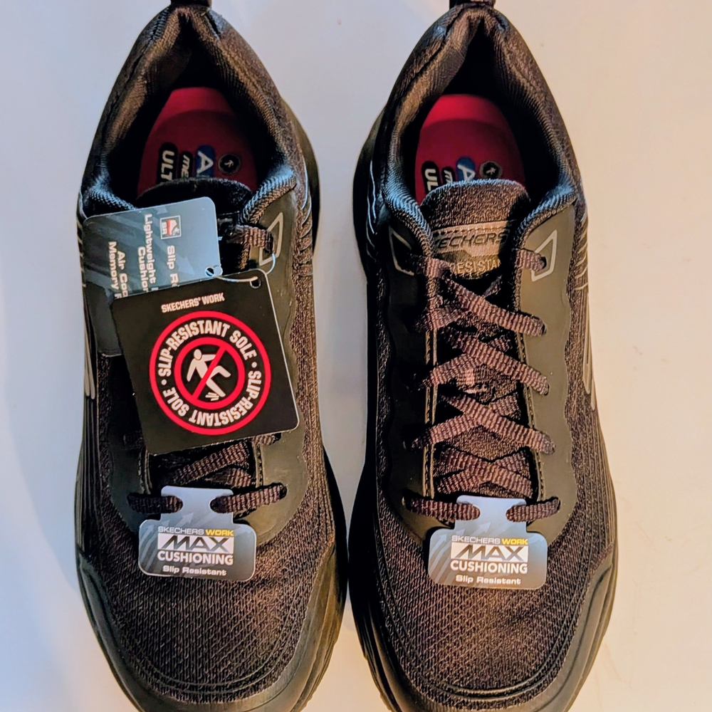 Skechers Men's Black Athletic Shoes